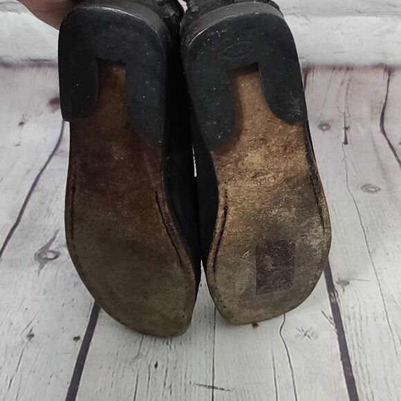 Tod's Black Suede Designer Loafers size 6 - Picture 7 of 14